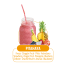 Smoothies de frutas Pitahaya